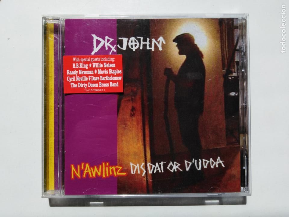 CD di Musica: Dr. John-N'Awlinz: Dis Dat Or D'Udda (CD Parlophone 2004) Mavis Staples, Dirty Dozen Brass Band...