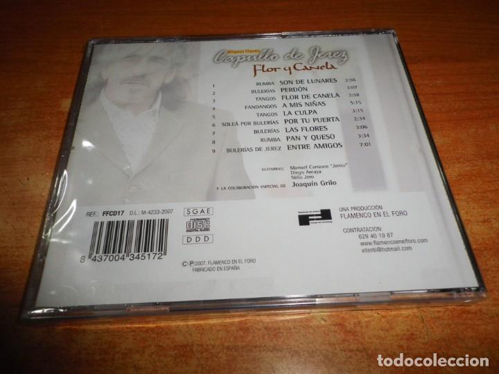 CDs de Música: MIGUEL FLORES CAPULLO DE JEREZ Flor y canela CD ALBUM PRECINTADO JOAQUIN GRILLO JERITO NIÑO JERO - Foto 2 - 230758765