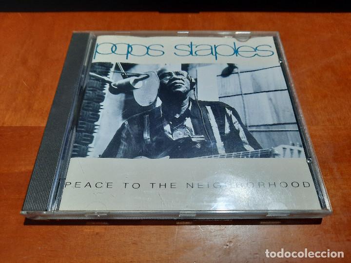 CDs de m&uacute;sica: POPS STAPLES. PEACE TO THE NEIGHBORHOOD. CD EN BUEN ESTADO CON 10 TEMAS.