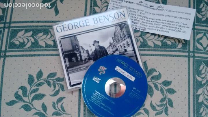 CDs de m&uacute;sica: CD-SINGLE ( PROMOCION) DE GEORGE BENSON - Foto 1