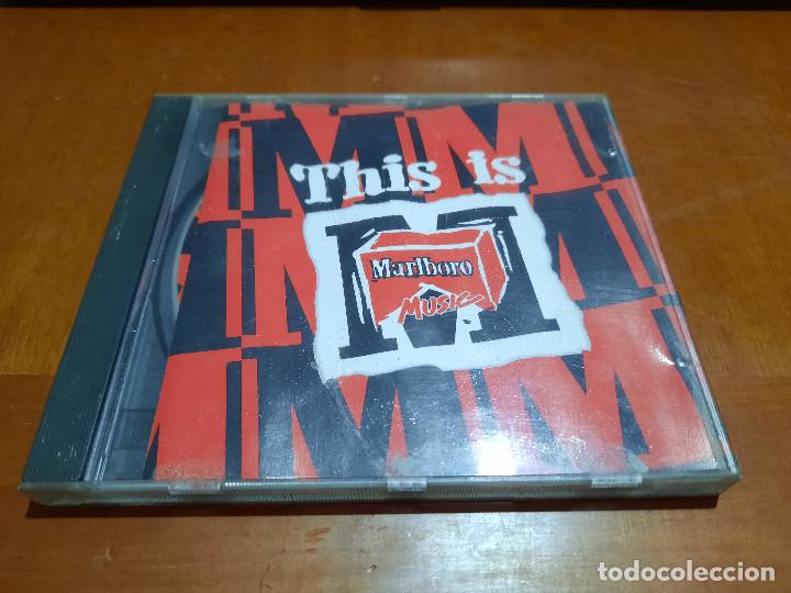 CDs de M&uacute;sica: THIS IS MARLBORO. RECOPILATORIO. BUEN ESTADO CON 5 TEMAS. CD PUBLICIDAD