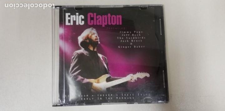 CDs de m&uacute;sica: C2- ERIC CLAPTON FEATURING JIMMY PAGE.. - CD - Foto 1