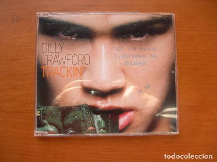 CDs de m&uacute;sica: BILLY CRAWFORD / TRACKIN&acute; - 2 VERSIONES + 2 / CD SINGLE - Foto 1