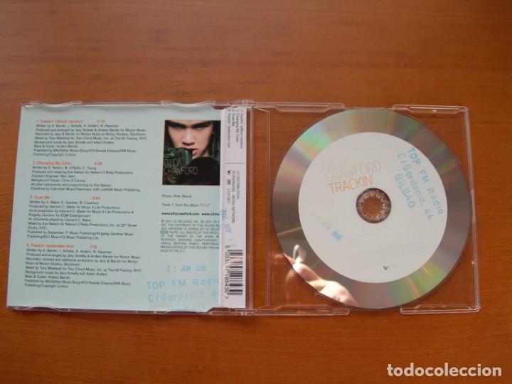CDs de m&uacute;sica: BILLY CRAWFORD / TRACKIN&acute; - 2 VERSIONES + 2 / CD SINGLE - Foto 2