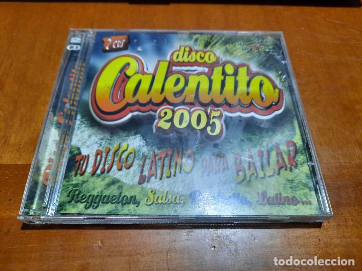 Music CDs: DISCO CALENTITO 2005. DOBLE CD. BUEN ESTADO. ALGO DIFICIL DE CONSEGUIR