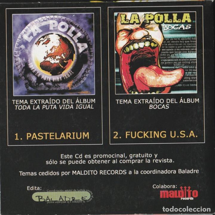 CDs de m&uacute;sica: La Polla - Bocas - Cd Promocional - Foto 2