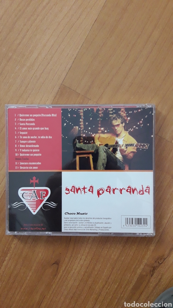 CDs de m&uacute;sica: CAE. SANTA PARRANDA - Foto 2