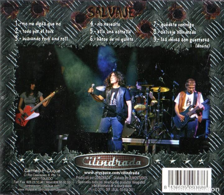 CDs de m&uacute;sica: CILINDRADA - SALVAJE - CD Precintado - Foto 2