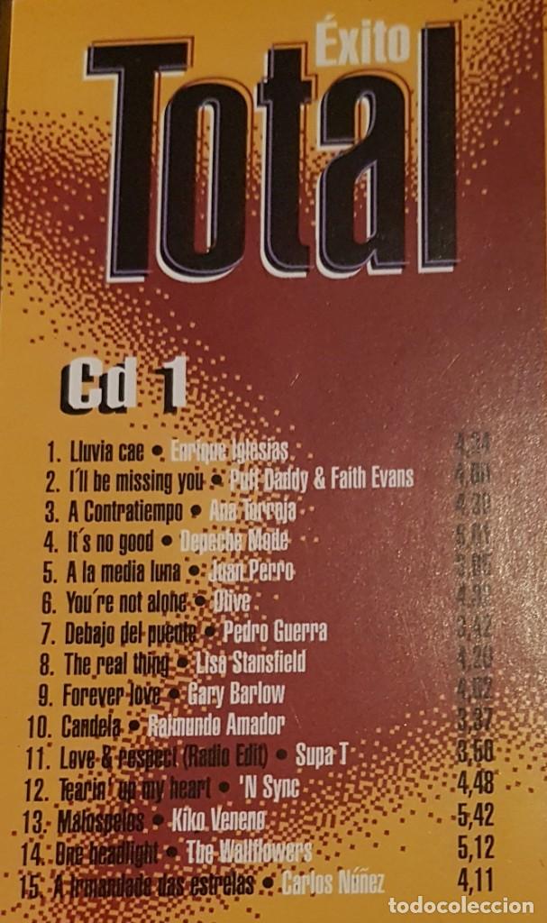 CDs de m&uacute;sica: &Eacute;xito total 1997 doble cd recopilatorio - Foto 5