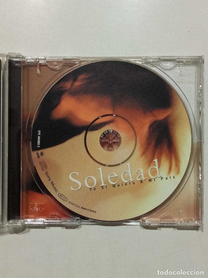 CDs de Música: SOLEDAD - YO SI QUIERO A MI PAIS - CD - Foto 3 - 231236895