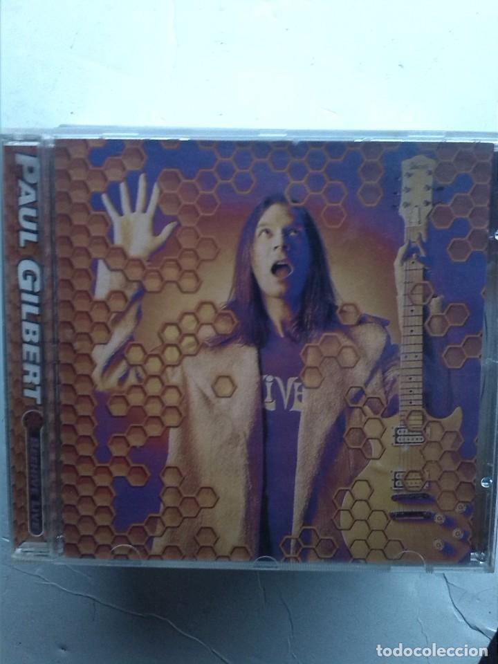 CDs de m&uacute;sica: PAUL GILBERT - BEEHIVE LIVE - Foto 1
