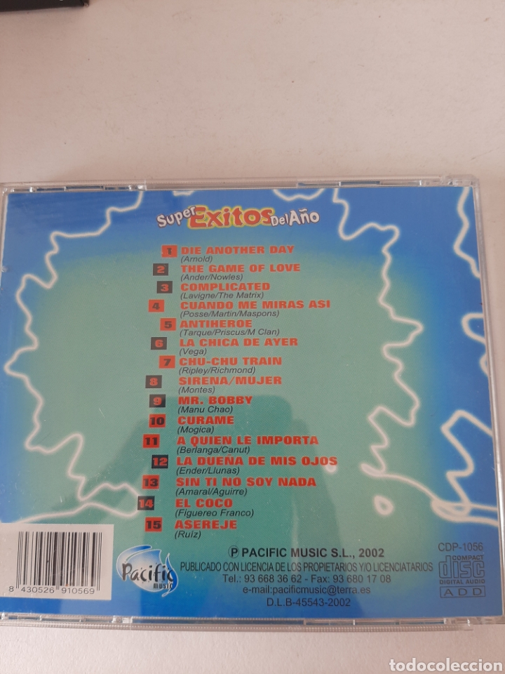 CDs de m&uacute;sica: SCD117 super &eacute;xitos del a&ntilde;o CD segunda mano - Foto 2