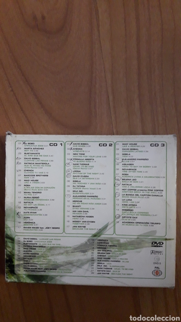 CDs de m&uacute;sica: TRIPLE CD TODO &Eacute;XITOS LOS 50 N&deg;1 DEL A&Ntilde;O - Foto 2