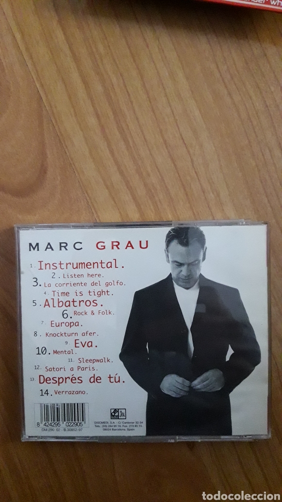 CDs de m&uacute;sica: MARC GRAU. INSTRUMENTAL - Foto 2