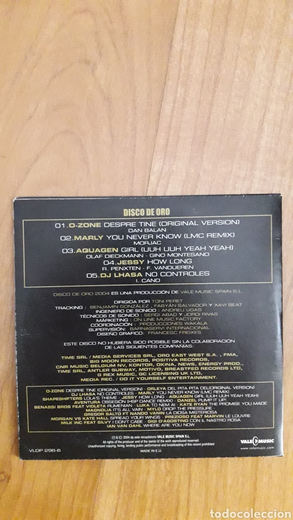 CDs de m&uacute;sica: DISCO DE ORO 2004 - Foto 2