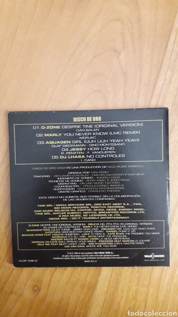 CDs de m&uacute;sica: DISCO DE ORO 2004 - Foto 2