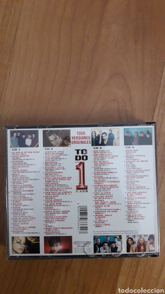 CDs de m&uacute;sica: CUATRO CDS TODO EN 1 EL &Aacute;LBUM - Foto 2