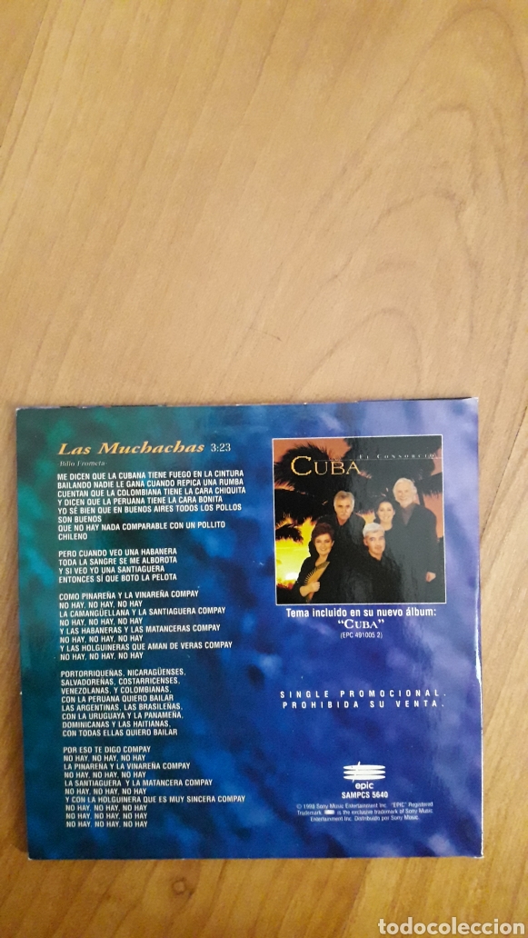 CDs de m&uacute;sica: EL CONSORCIO. LAS MUCHACHAS - Foto 2