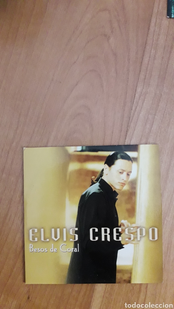 CDs de m&uacute;sica: ELVIS CRESPO. BESOS DE CORAL - Foto 1