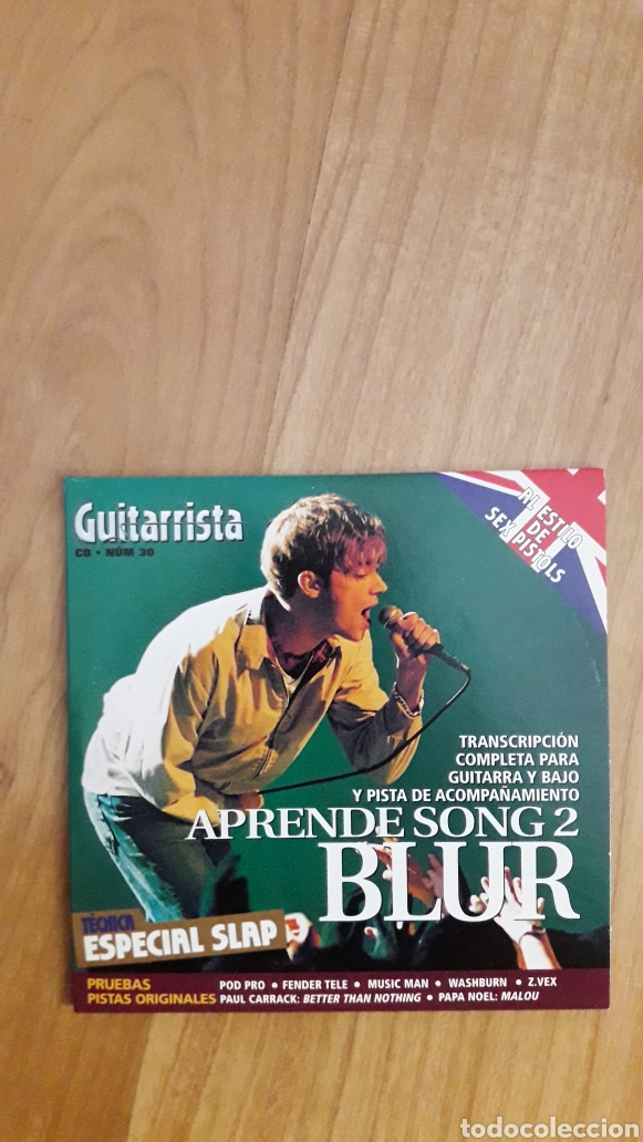 CDs de m&uacute;sica: GUITARRISTA. APRENDE A TOCAR BLUR - Foto 1