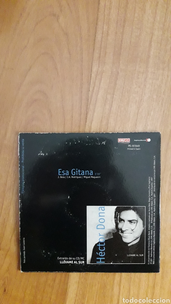 CDs de m&uacute;sica: H&Eacute;CTOR DONA. ESA GITANA - Foto 2
