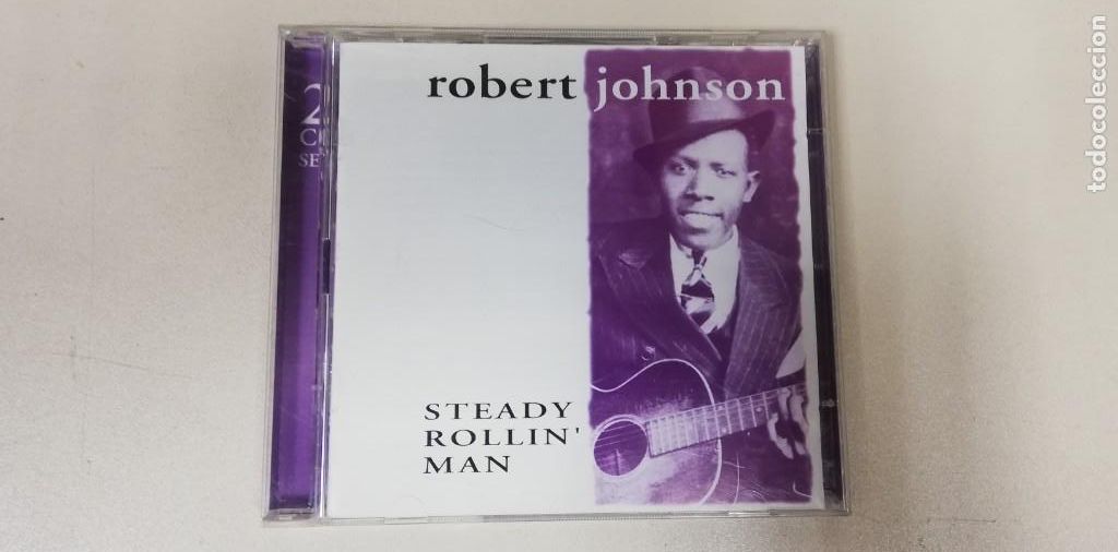 CDs de m&uacute;sica: C3- ROBERT JOHNSON STEADY ROLLIN&acute; MAN 2CDS - CD- DISCO NUEVO - Foto 1