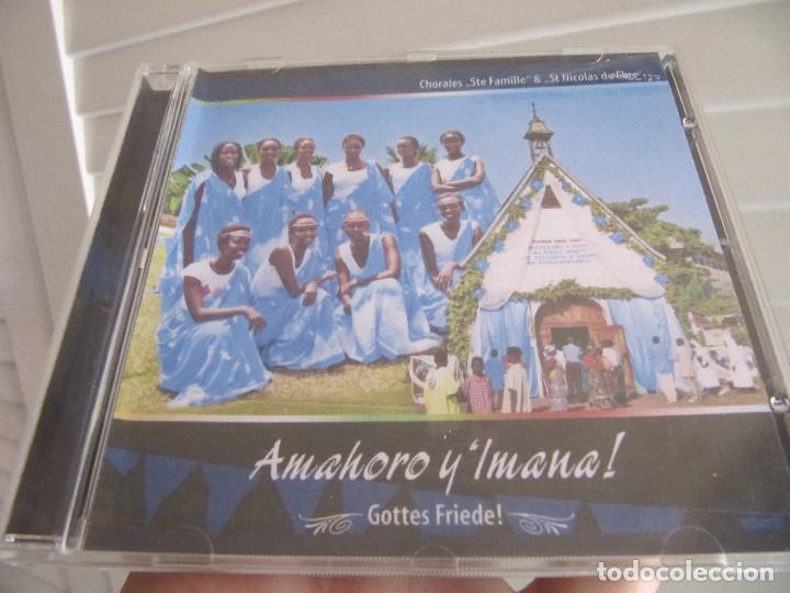 CD de M&uacute;sica: *AMAHORO Y 'IMANA!-GOTTES FRIEDE! foundation mariya arafasha* M&Uacute;SICA CRISTIANA AFRICANA*