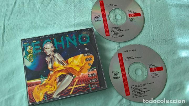 CDs de m&uacute;sica: CD doble.....Todo Techno. - Foto 1