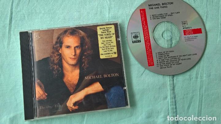 CDs de m&uacute;sica: CD...Michael Bolton &lrm;&ndash; The One Thing - Foto 1