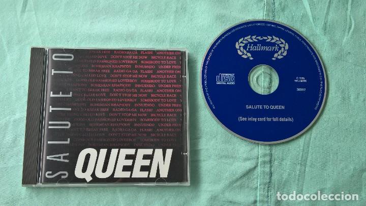 CDs de m&uacute;sica: CD....SALUTE TO QUEEN. - Foto 1