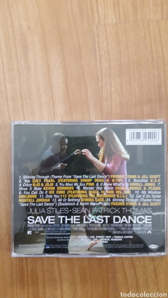 CDs de m&uacute;sica: BSO SAVE THE LAST DANCE - Foto 2