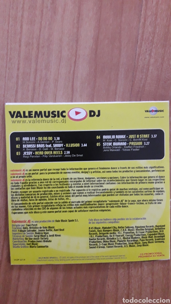 CDs de m&uacute;sica: VALE MUSIC DJ - Foto 2