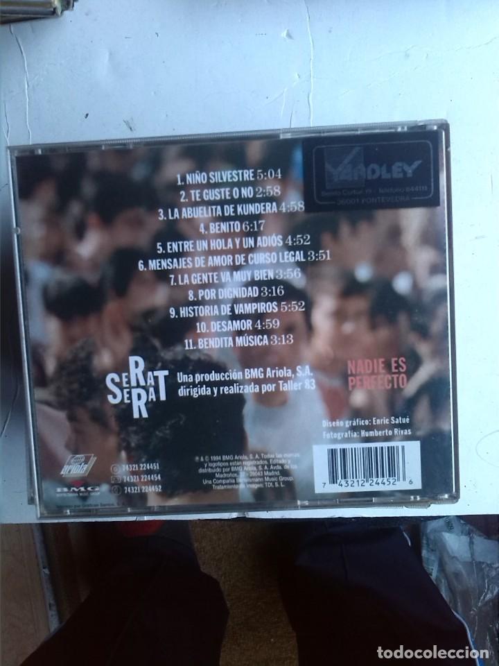 CDs de m&uacute;sica: SERRAT - NADIE ES PERFECTO - Foto 2