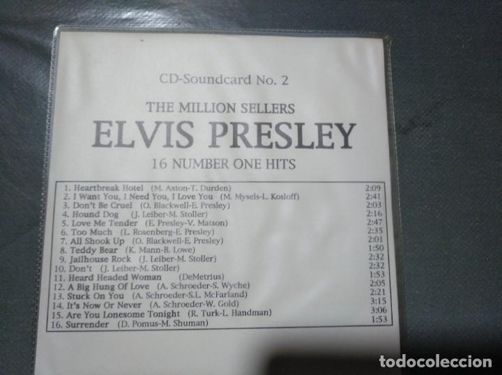 CDs de m&uacute;sica: ELVIS PRESLEY - 16 NUMBER ONE HITS - CD - Foto 2