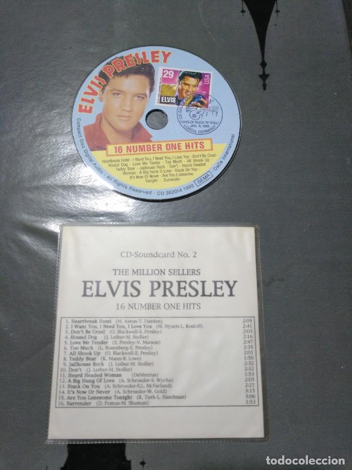 CDs de m&uacute;sica: ELVIS PRESLEY - 16 NUMBER ONE HITS - CD - Foto 3