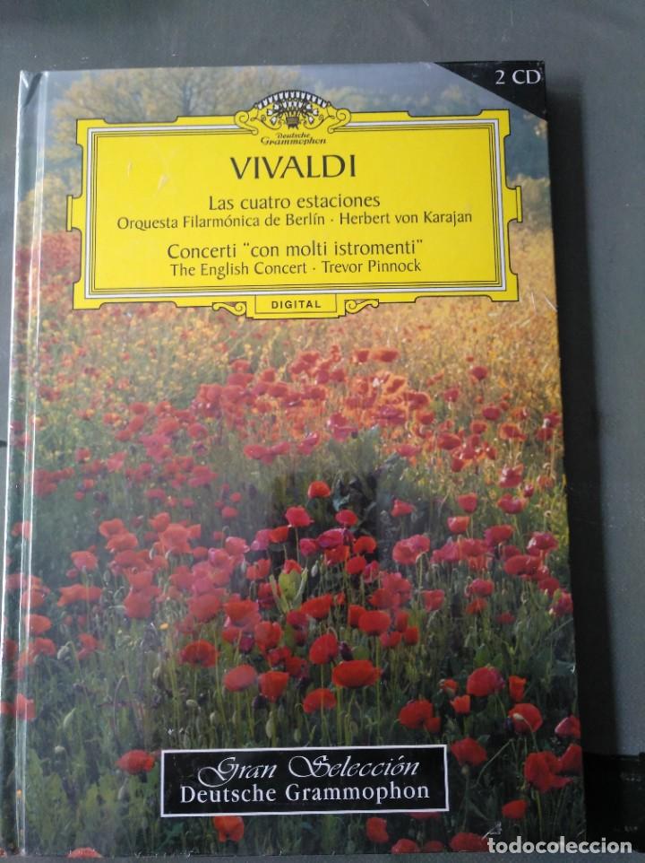 CDs de m&uacute;sica: VIVALDI - 2 CD&acute;S + LIBRO - PRECINTADO - Foto 1