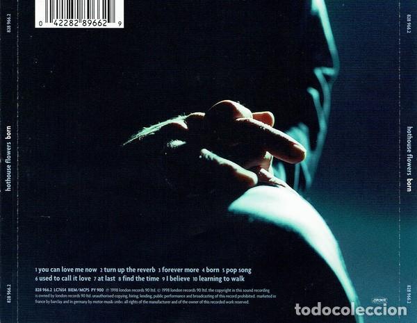 CDs de m&uacute;sica: Hothouse Flowers - Born - Foto 2