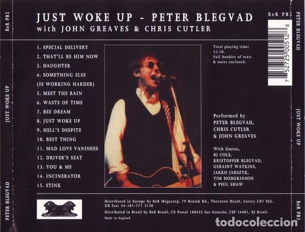 CDs de m&uacute;sica: Peter Blegvad - Just Woke Up - Foto 2