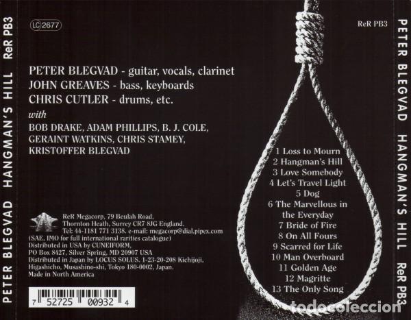 CDs de m&uacute;sica: Peter Blegvad - Hangmans Hill - Foto 2