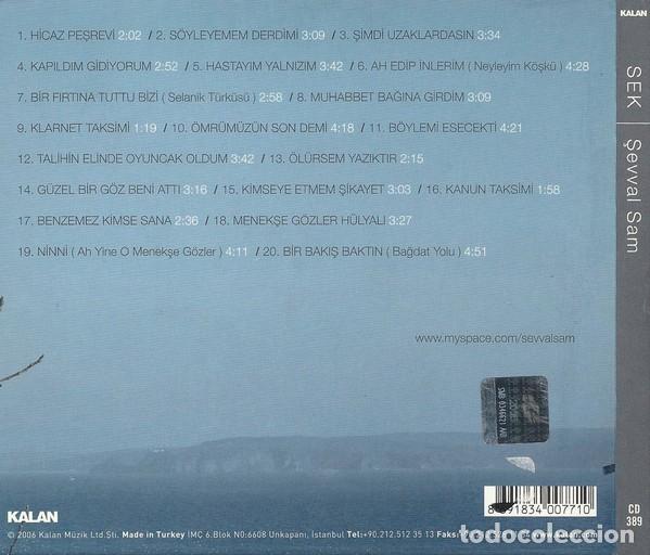 CDs de m&uacute;sica: Sek - Sevval Sam - Foto 2