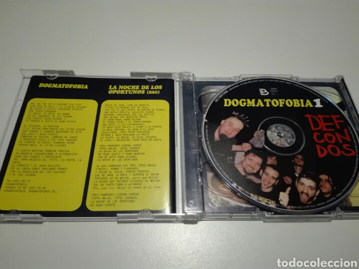 CDs de m&uacute;sica: CD DEF CON DOS. DCD. DOGMATOFOBIA. DOBLE CD 1999. - Foto 3