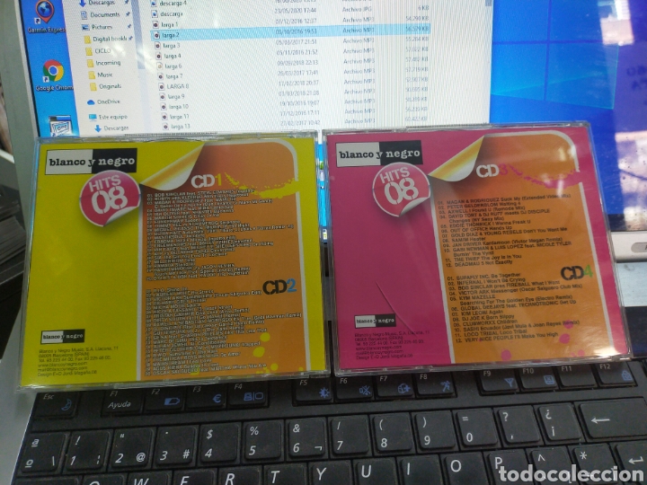 CDs de m&uacute;sica: Blanco y negro hits 08 cd 1,2,3 y 4 - Foto 2