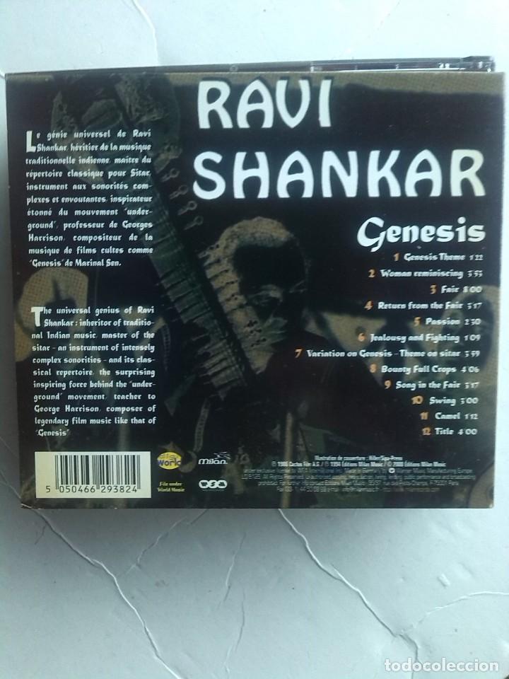 CDs de m&uacute;sica: RAVI SHANKAR - GENESIS indian classical - Foto 2