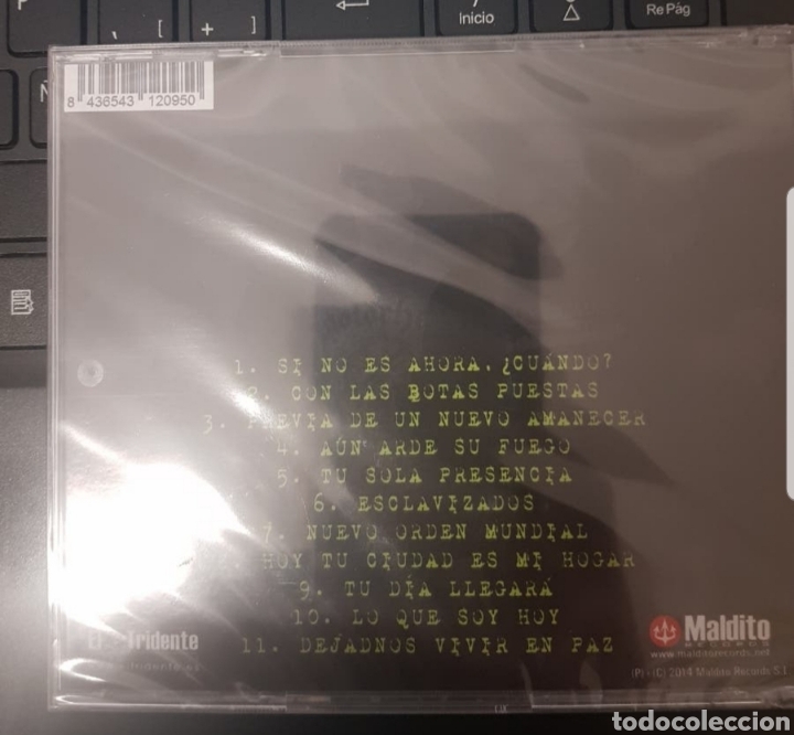 CDs de m&uacute;sica: Calibre Zero - Con las botas puestas - Foto 2