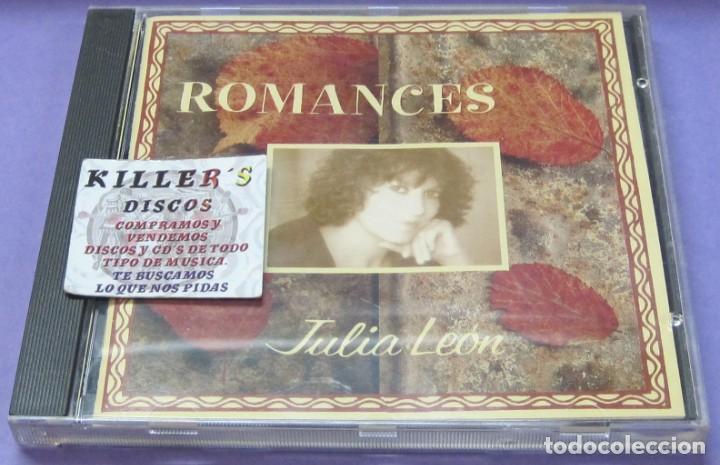 CDs de m&uacute;sica: Romances - Julia Le&oacute;n - CD - Foto 1