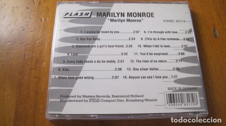 CDs de m&uacute;sica: MARILYN MONROE - IDEM COMO NUEVO - Foto 2