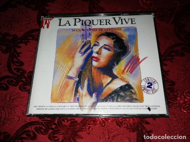 CDs de m&uacute;sica: 2 CD la piquer vive concha piquer - Foto 1