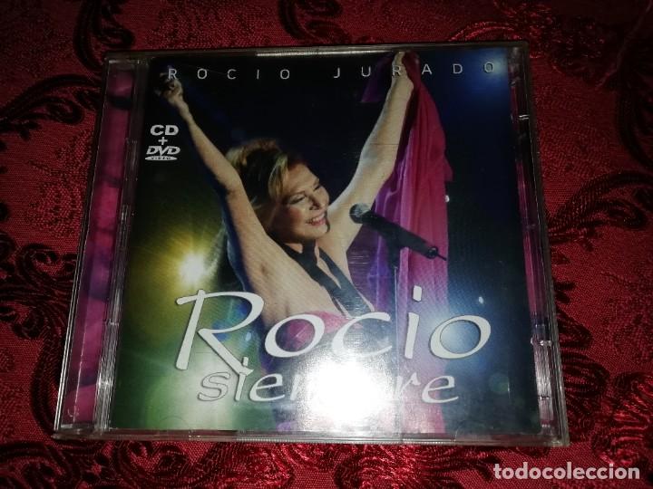 CDs de m&uacute;sica: Roc&iacute;o jurado roc&iacute;o siempre CD y dvd - Foto 1