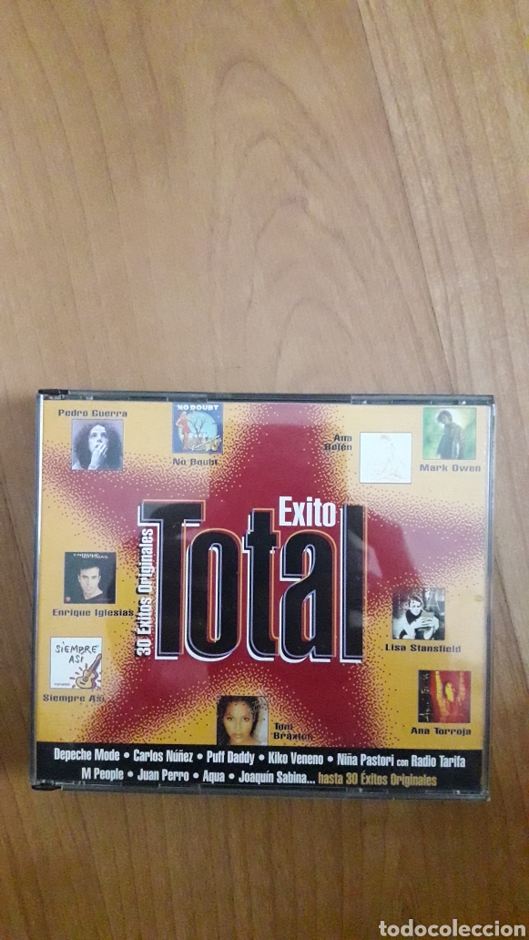 CDs de m&uacute;sica: DOBLE CD &Eacute;XITO TOTAL 30 &Eacute;XITOS ORIGINALES - Foto 1