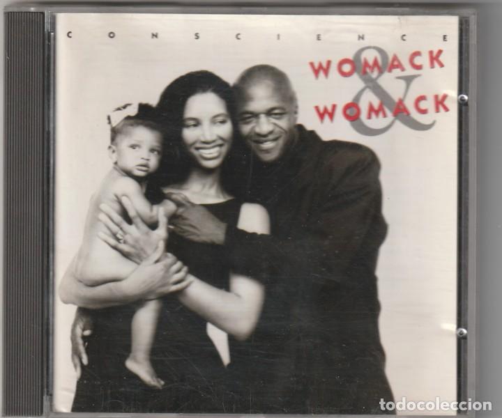 CDs de m&uacute;sica: WOMACK & WOMACK - CONSCIENCE (CD ISLAND 1988) - Foto 1